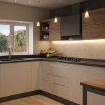 Practical visual for How much task light do country kitchen worktops require