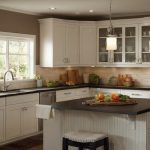 Kitchen lighting targets must separate work-surface light from cabinet-face brightness editorial visual